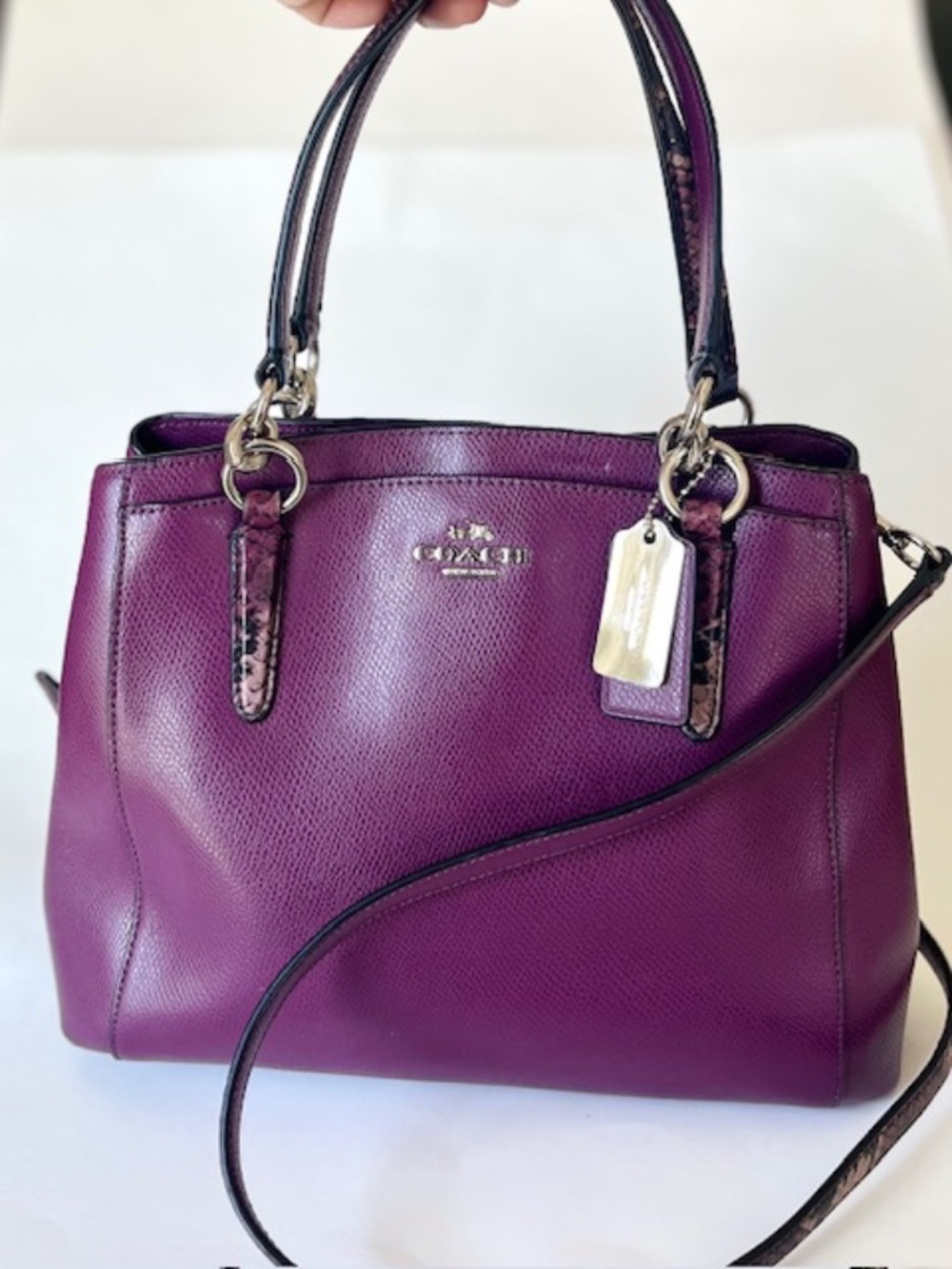 Coach Mini Sage Minett Crossbody Satchel Bag Coach
